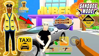 jack becomes a taxi driver 🚕 in dude theft wars sandbox