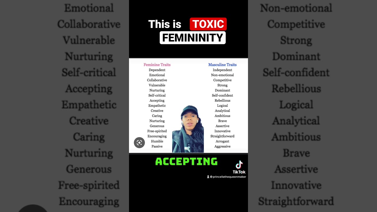 This is TOXIC FEMININITY 
