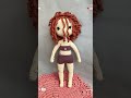 Creating an amigurumi doll in a beautiful outfit #amigurumi #amigurumidoll #handmade #handmadedoll