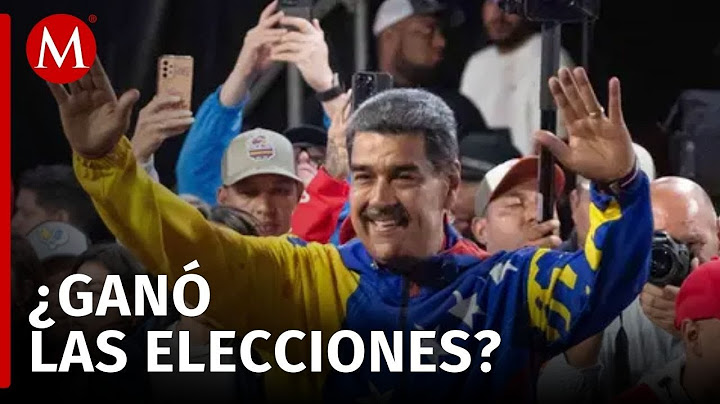 Nicolás Maduro se autoproclama ganador de las elecciones presidenciales en Venezuela