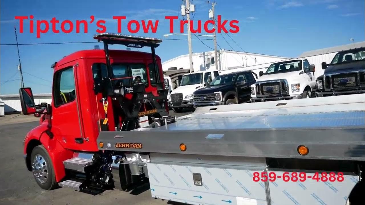 Brand New Pete with JerrDan 22ft Dual Angle bed, SRS, Autoloader wheel