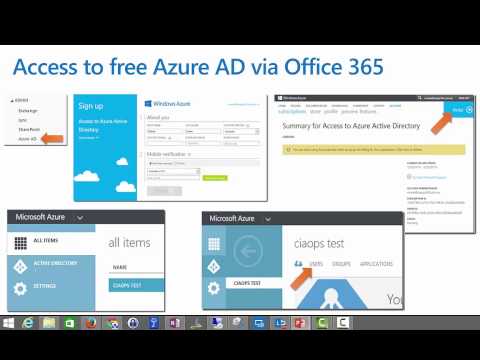 Creating a Single Sign on Web Portal using Azure