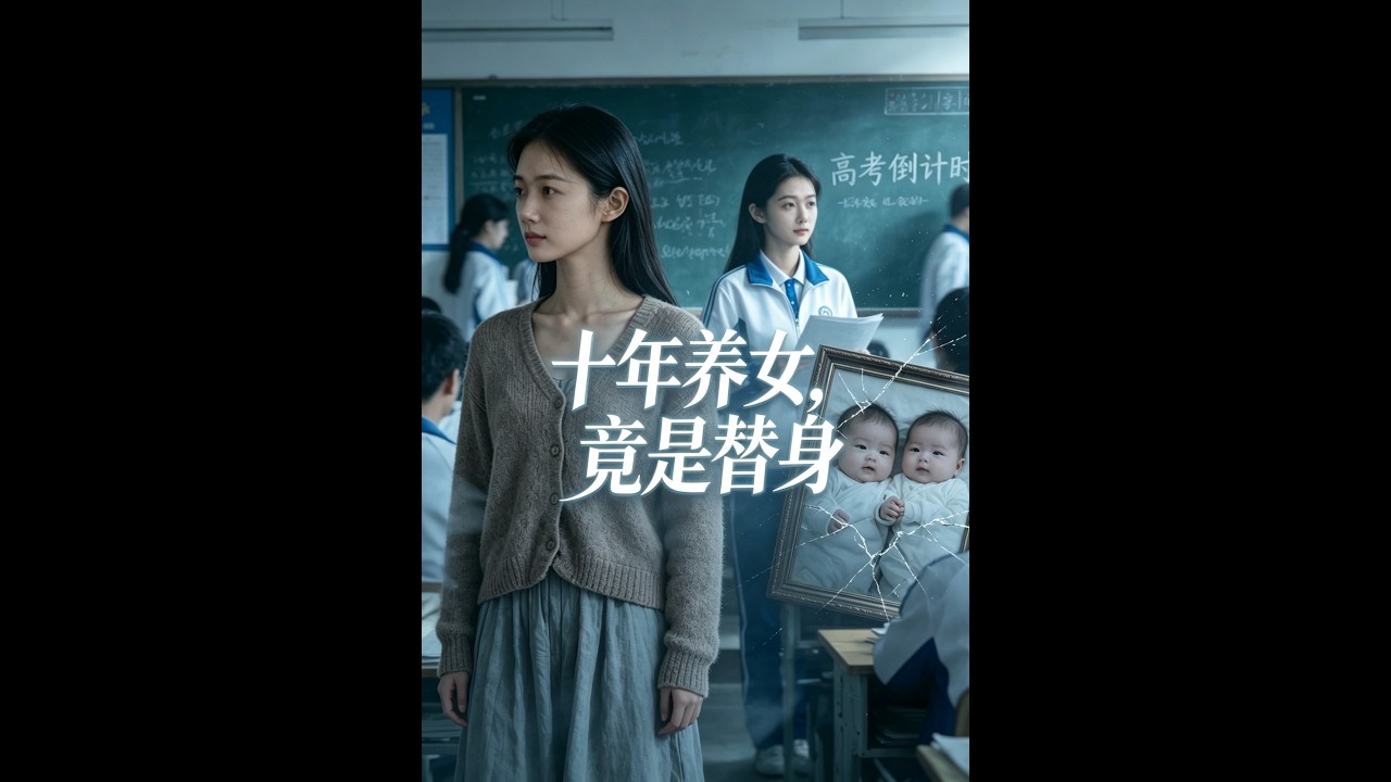 【一口气看完】《十年养女，竟是替身》#短剧 #AI短剧 #逆袭 #drama #爽剧 #鲨鱼先生