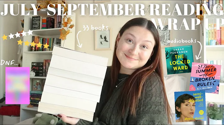 july-september reading wrap-up 🍂🤎 | *33 books!*