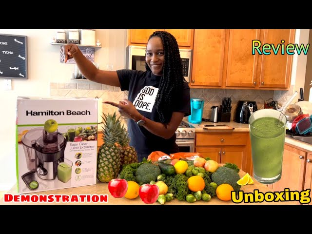 Product Review: Hamilton Beach Big Mouth Juice Extractor – Domestocrat