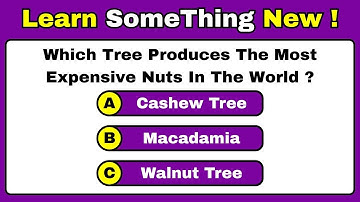 "General Knowledge Quiz | Part 38 | Test Your Brainpower!"  #trending #quiz #generalknowledge