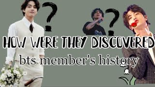 BTS MEMBER'S HISTORY... | kate kiki | #bts #btsarmy #army #fypシ
