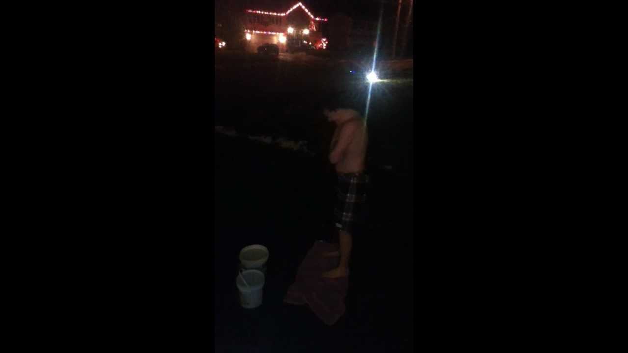 cold water shower challenge YouTube