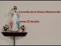 Coronilla de la Divina Misericordia de hoy Lunes | 25 de Julio