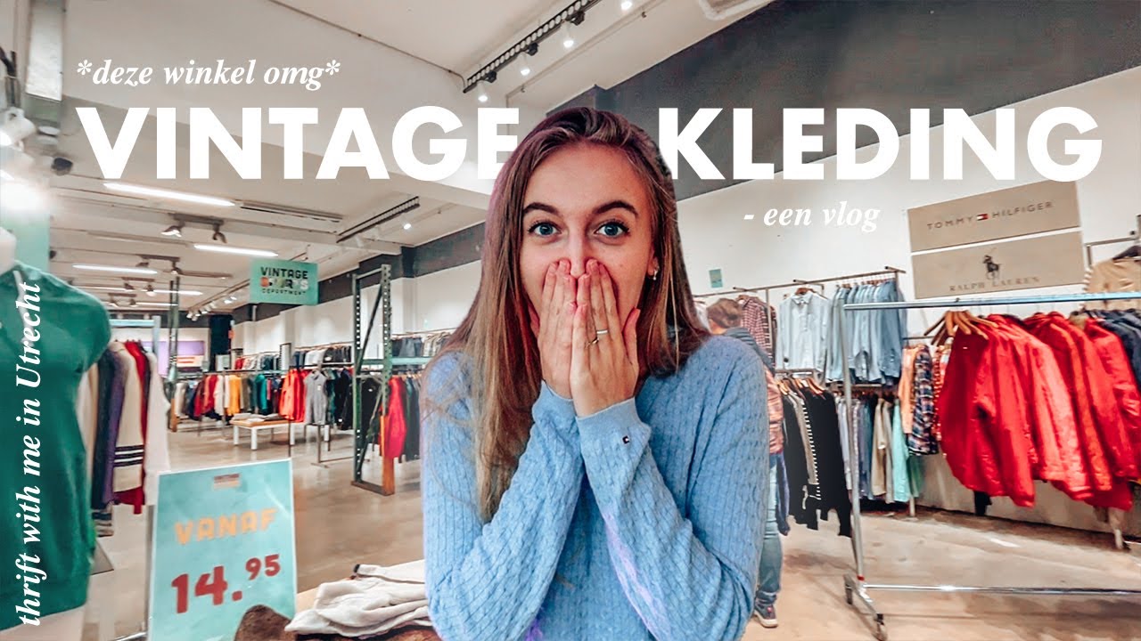 ouder Dapper hek naar een MEGA vintage winkel in Utrecht | vlog - YouTube
