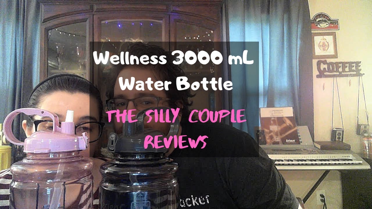 Giant  3000 Ml Water Bottle - The Silly Couple Reviews - Wellness Water Bottle