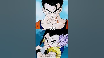 Ultimate Gohan VS SSJ3 Gotenks #anime #dragonball
