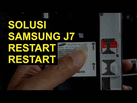 Solusi HP Samsung Restart Terus | Cara Flash Samsung Galaxy J7 2016 SM-J710FN