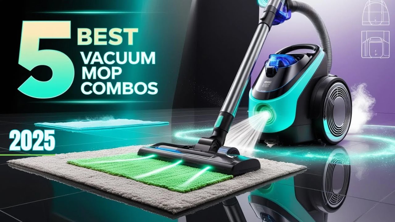 5 Best Vacuum Mop Combos of 2025 | All-in-One Picks for Spotless Floors!