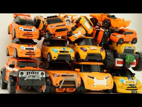 Full Tobot Robot Orange Car Color Transformers Athlon Rocky, Evolution, Tritan Mainan Toys