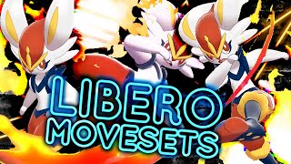 LIBERO CINDERACE MOVESET GUIDE! How to use LIBERO CINDERACE! Pokemon Sword and Shield! ⚔️🛡️