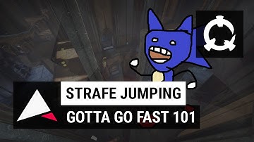 Quake Champions - Learn how to strafe jump for the BETA (using Reflex)!