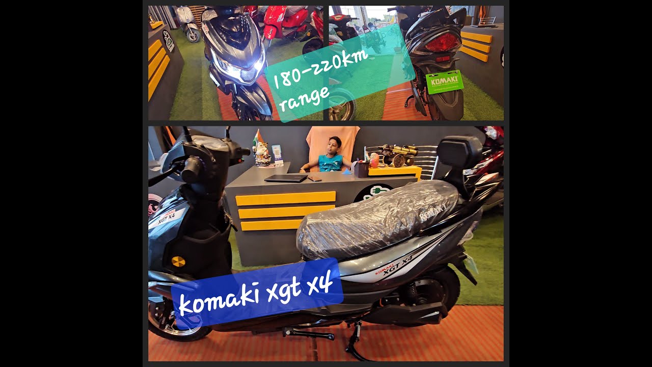 Komaki Xgt X4 Komaki Electric Scooter Full Detailed and Walkaround