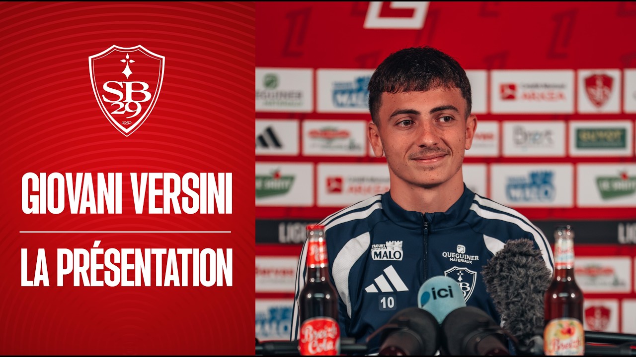🎙️ 𝐆𝐢𝐨𝐯𝐚𝐧𝐢 𝐕𝐞𝐫𝐬𝐢𝐧𝐢 : « Prêt à tout donner pour Brest »