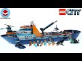 Lego city 60368 arctic research ship  lego speed build review