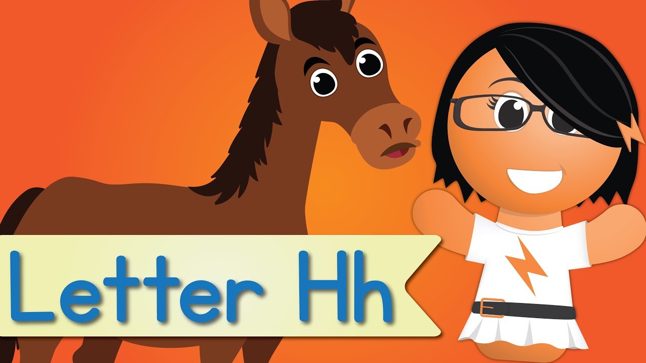 Letter H Song (Animated)