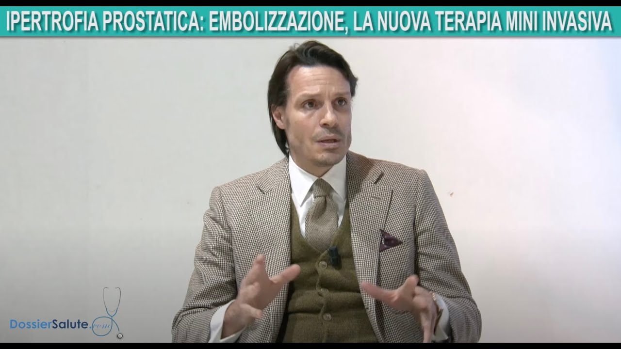 Ipertrofia prostatica: embolizzazione, la nuova terapia mini invasiva