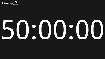 50 Hour Countup Timer