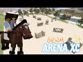 Arena XC training with Challenger *NEW E.C!* | minecraft equestrian✨☁️