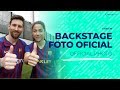 Leo Messi participa en la producción de la foto oficial del FC Barcelona