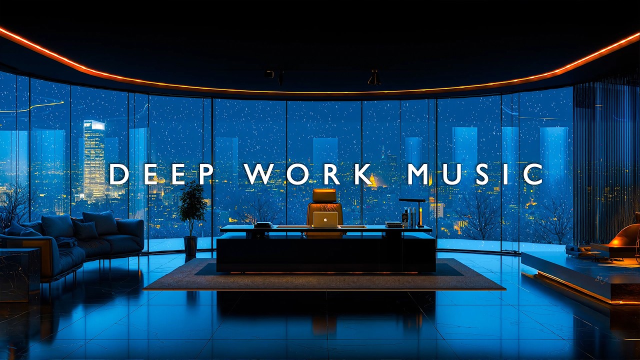 Deep Work Music for True Focus - A Quiet Sound Environment to Get Work Done