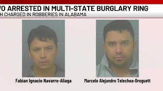 2 arrested in multi-state burglary ring
