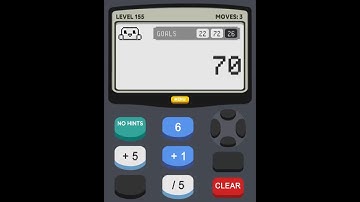Calculator 2 The Game Level 155 Solution
