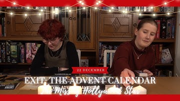 Exit the Game - The Advent Calendar: The Missing Hollywood Star - 22 december