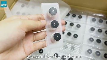 P+R keypad plastic rubber keypad manufacturing process