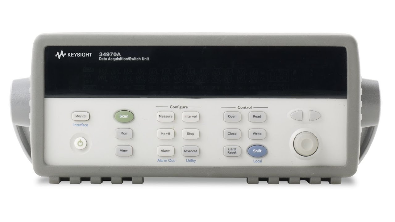 Data Acquisition / Data Logger Switch Unit  34970A (Thiết bị thu chuyển đổi dữ liệu)