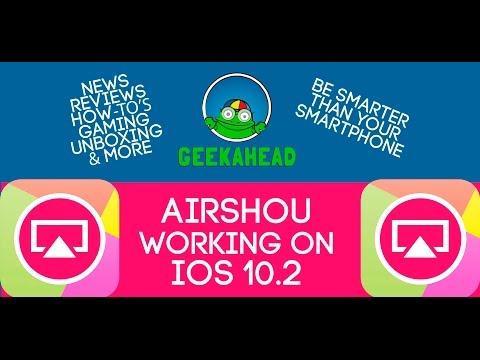 Airshou (Record) Is Alive On Ios 10.2 / No Jailbreak /Record Your Iphone Screen