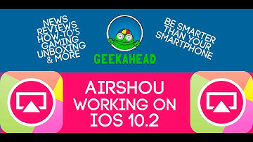 AIRSHOU (RECORD) IS ALIVE ON IOS 10.2  / NO JAILBREAK /RECORD YOUR IPHONE SCREEN
