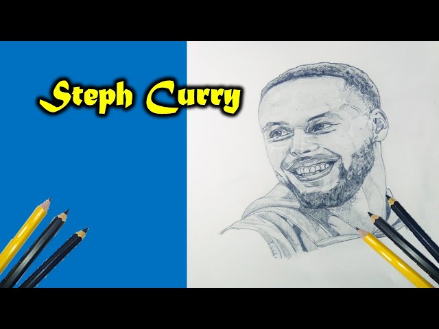 Drawing Stephen Curry - How To Draw Stephen Curry ? - PART 1 - YouTube