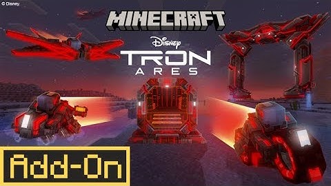 TRON Add-On | Tutorial & Showcase | Minecraft Marketplace
