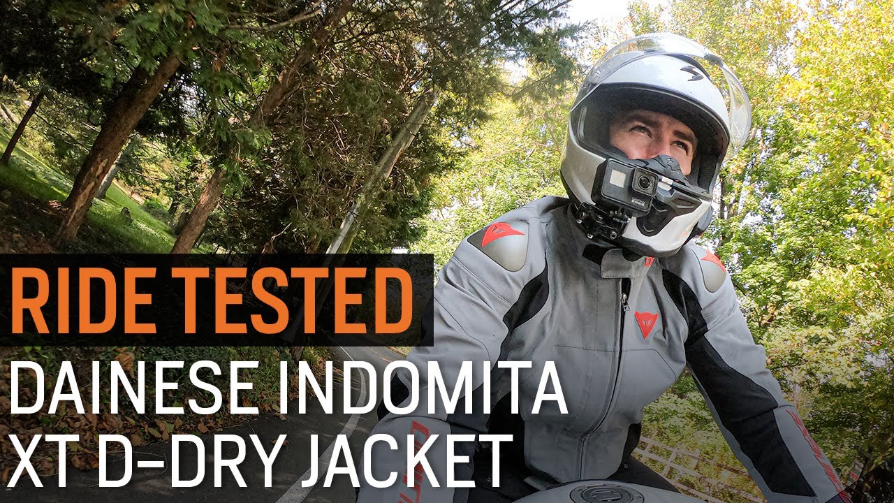 Ride Tested: Dainese Indomita XT D-Dry Jacket - YouTube 
