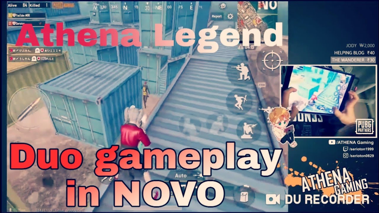 Athena Legend🔥🔥Duo gameplay..In Novo..Highlight gameplay of Athena ...