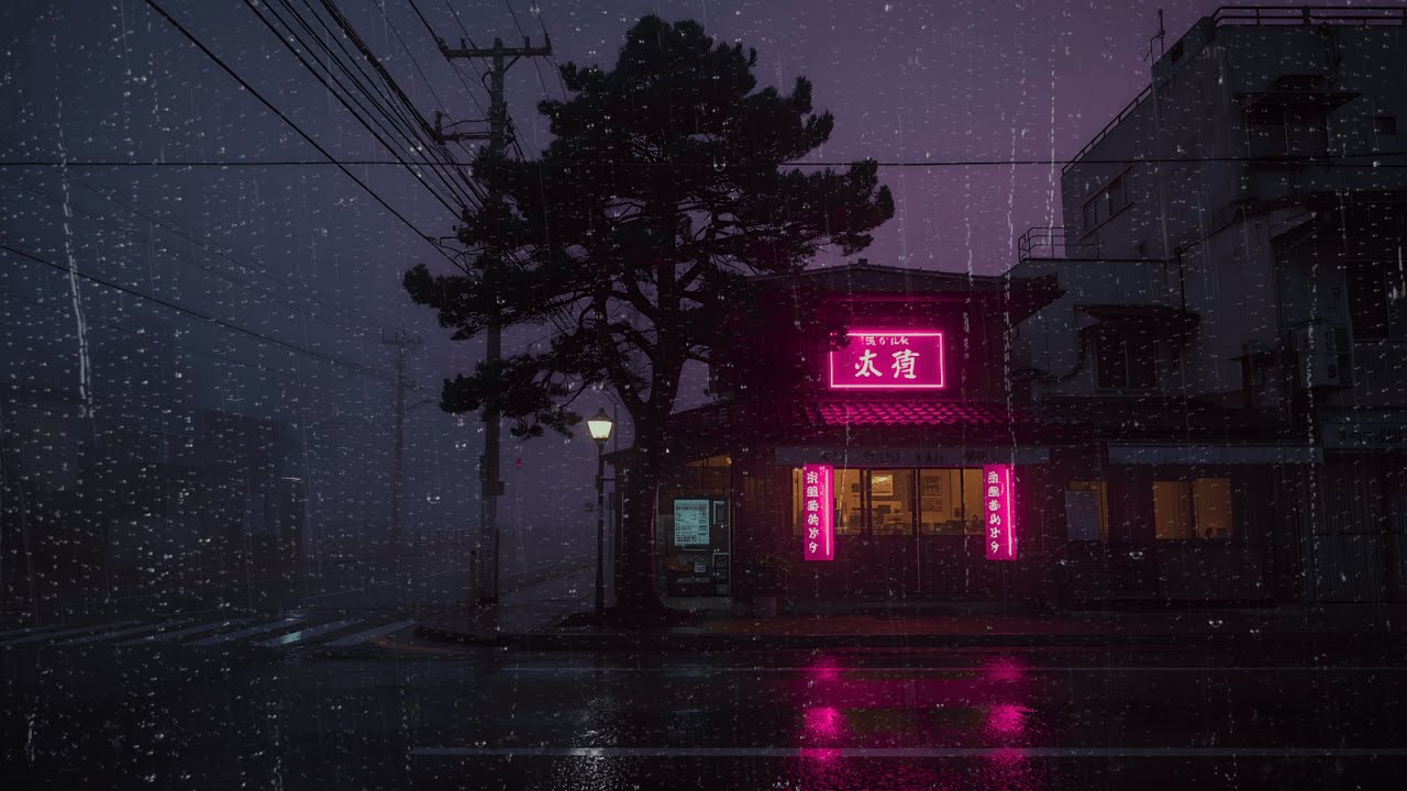 90s Rain Chill — Lofi Music Playlist for Productivity