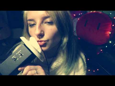 ASMR- Breathing, Kisses and Ear Licking