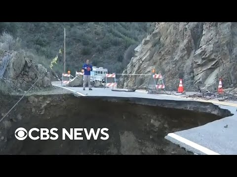California facing dangerous mudslides after storms