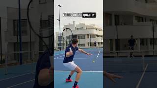 Rally Tempo: 30 Shots in 40 Seconds #tennis