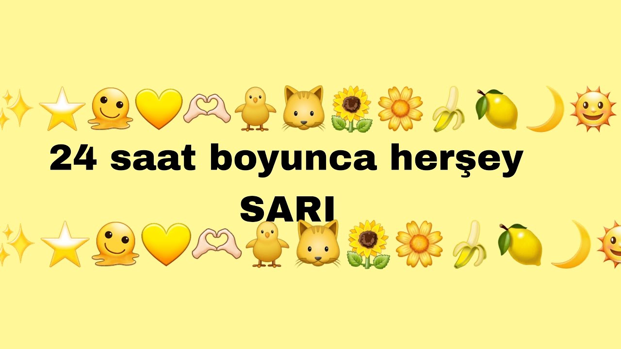 24 saat boyunca her şey sarı / RABBİT TOCA / TÜRKÇE #anasayfayadüş 🌞🌙🍋🍌🌼🌻🐱🐥🫶🏻💛🫠⭐️✨️