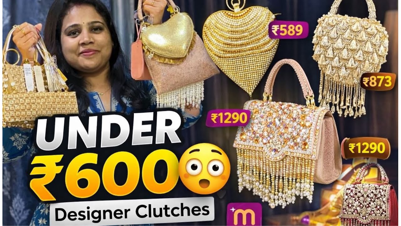 *Huge* Meesho Designer  Party handbag  Haul || Latest 2026 Collection 🛍️🥰