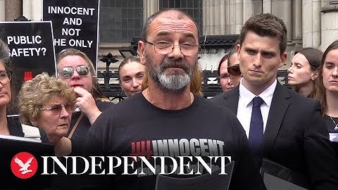 Andrew Malkinson says he was 