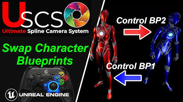 02C- Part1 Switch between 2 Player Characters and cameras in USCS, tutorial Unreal Engine
