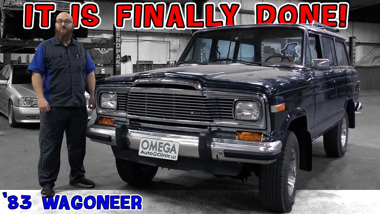 After almost 2 years this '83 Jeep Wagoneer is leaving the CAR